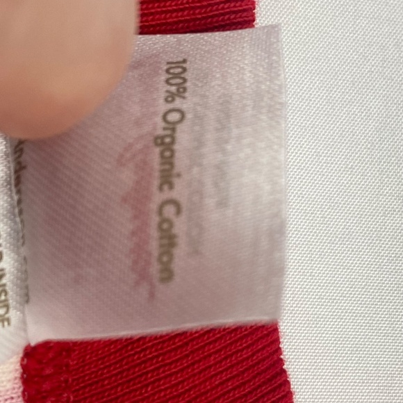 HANNA ANDERSSON Long John Scandi Red Snowflake Pajama Set Unisex Top M /Pant S - Picture 8 of 11